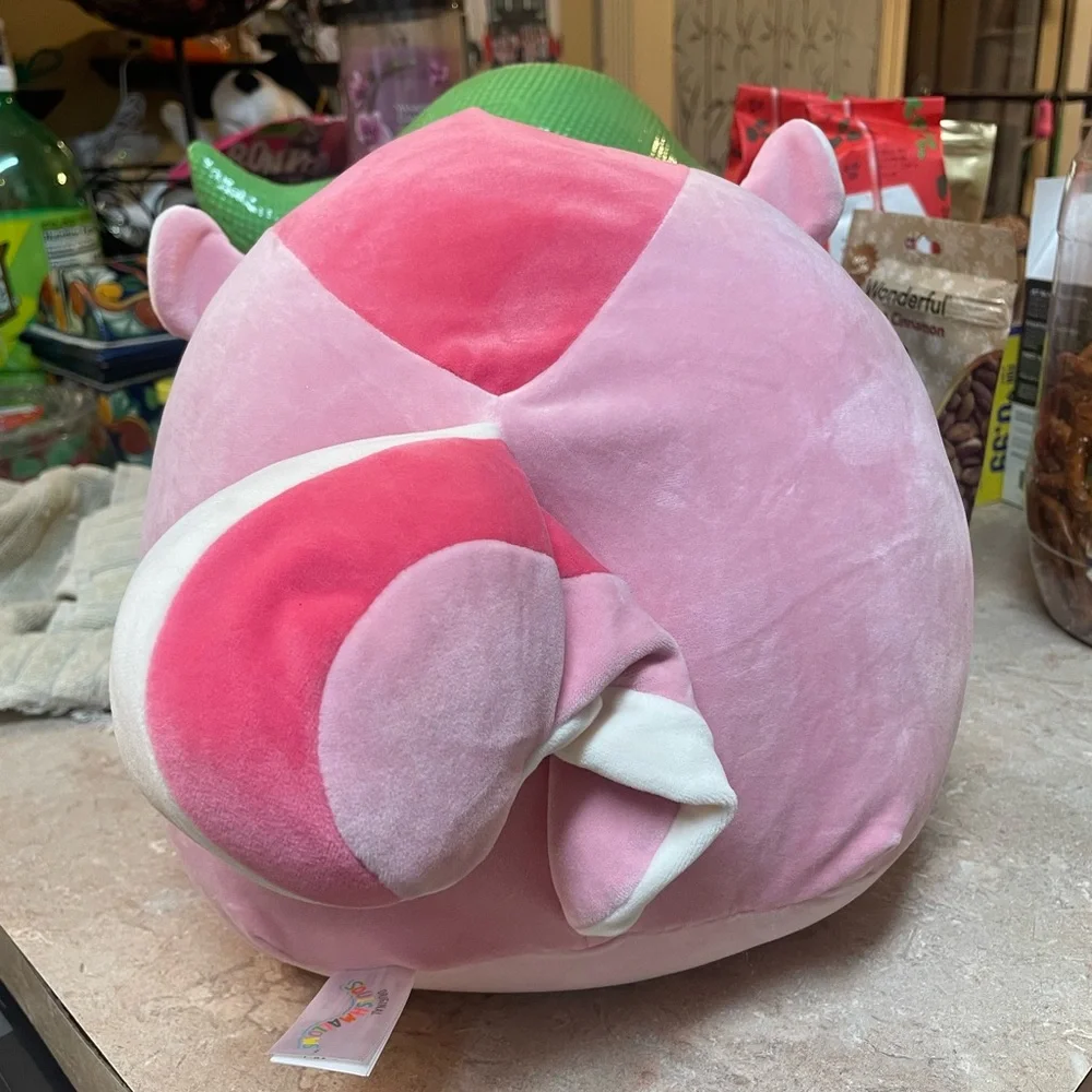 Squishmallows Original 7.5 inch Dianalee Pink Chipmunk -